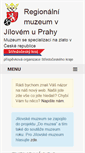 Mobile Screenshot of muzeumjilove.cz
